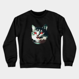 Cat devil Crewneck Sweatshirt